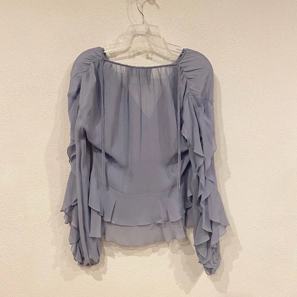 NICHOLAS Silk Ruffle Layer Top Size XS VGUC - Picture 5 of 5